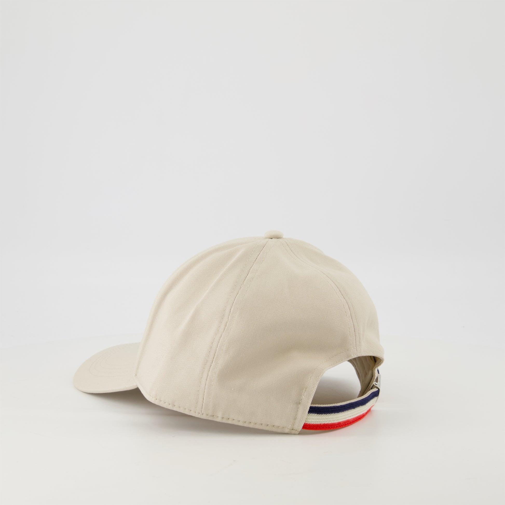 Casquette à logo en cuir