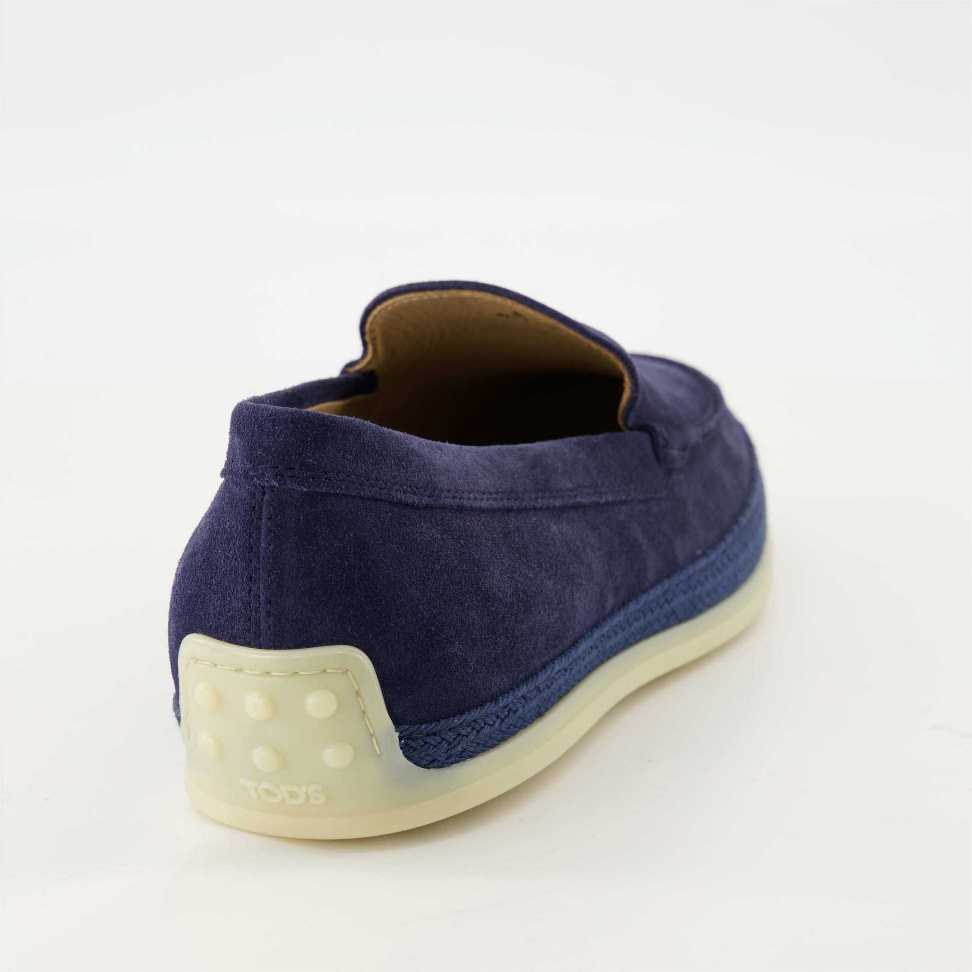 Mocassins en cuir velours