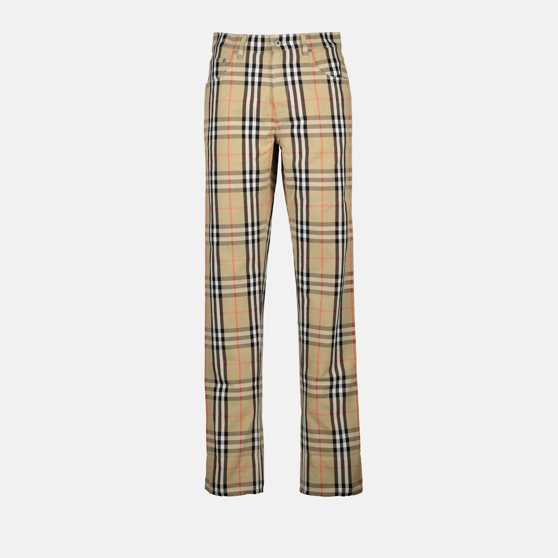 Pantalon à carreaux