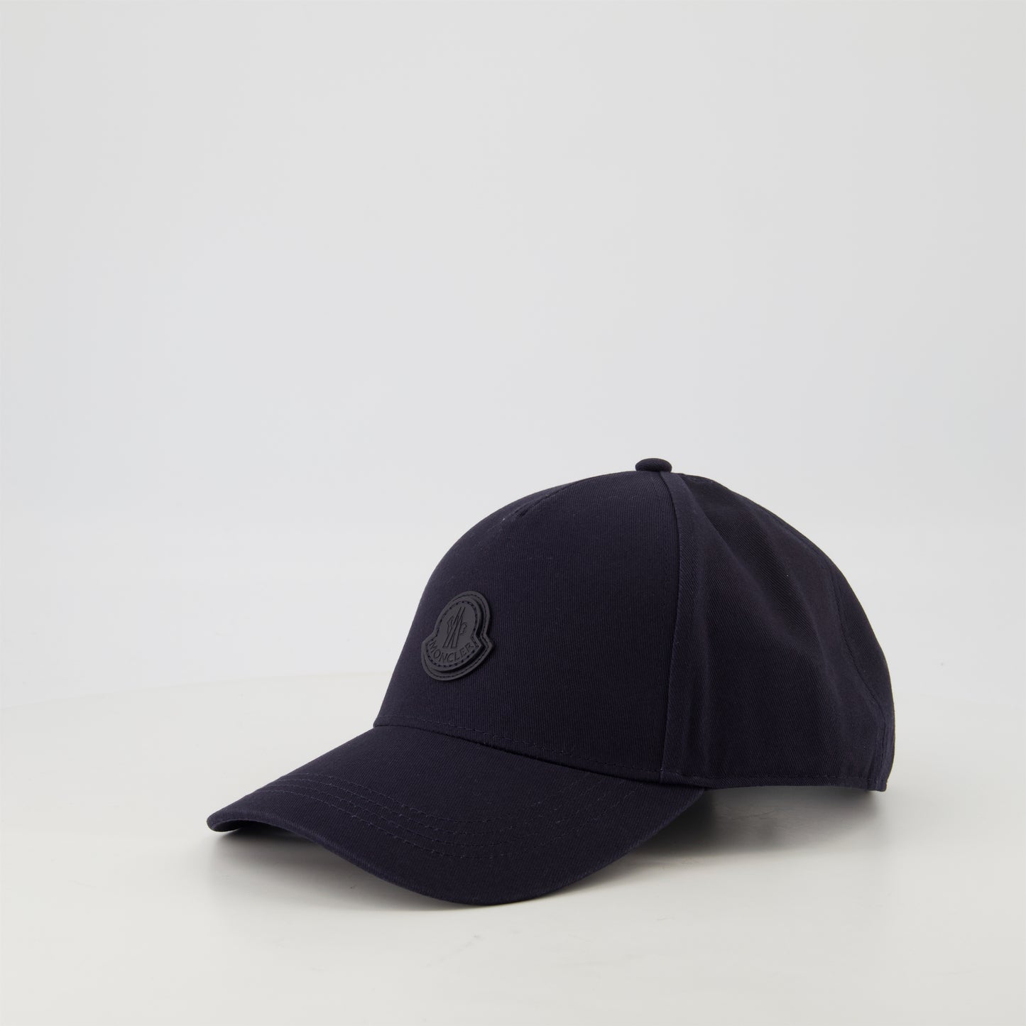 Casquette à logo en cuir