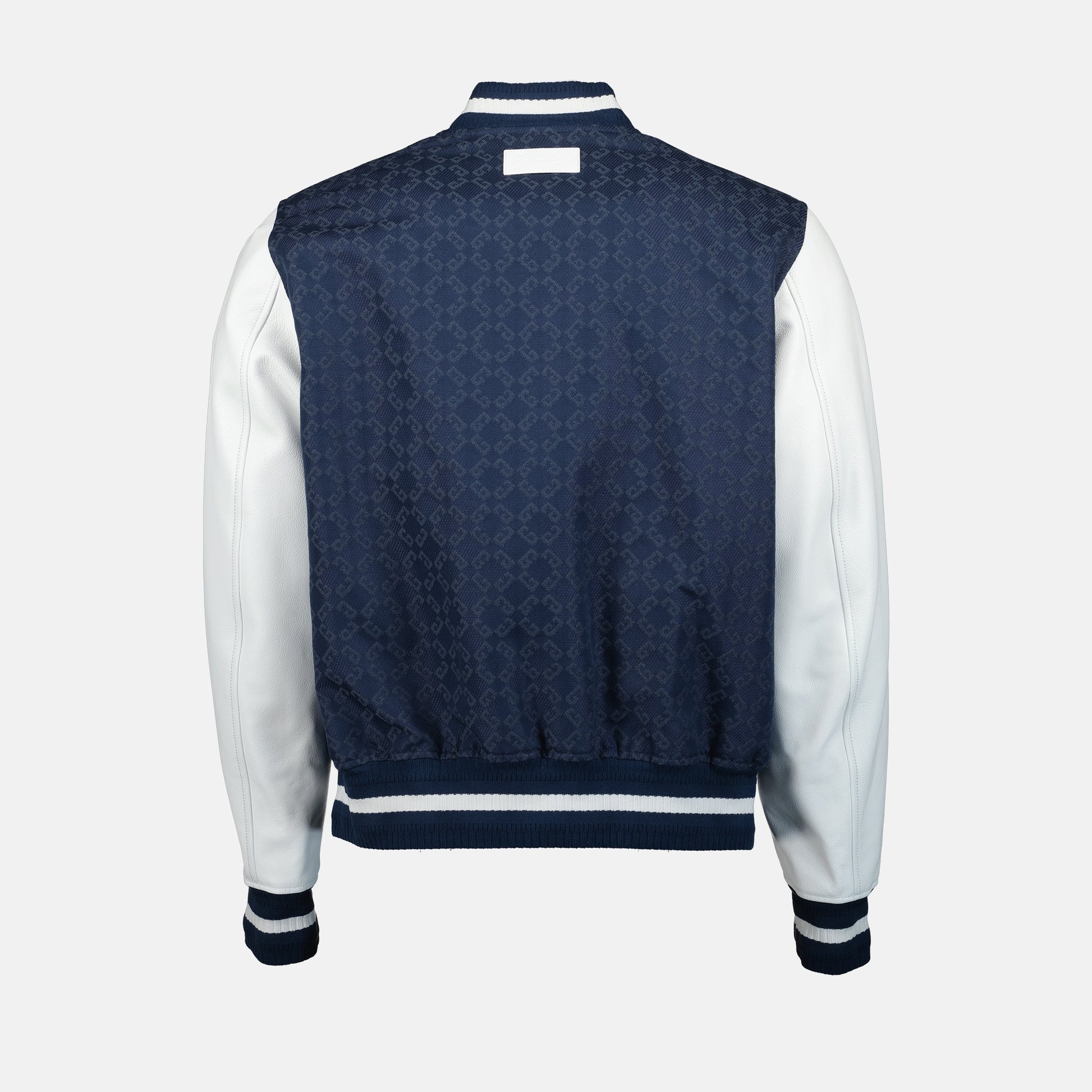 Bomber varsity en denim