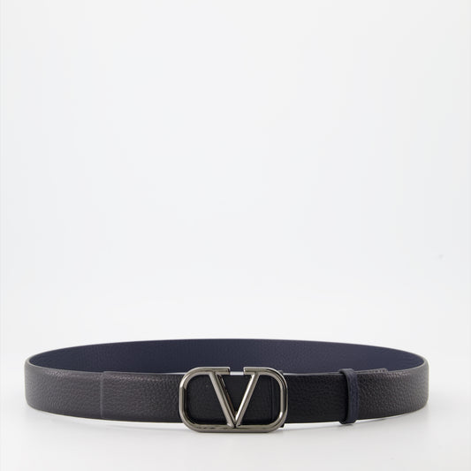 Reversible VLogo belt