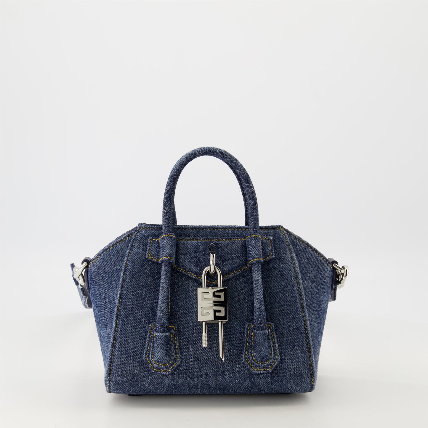 Sac Antigona Toy en denim