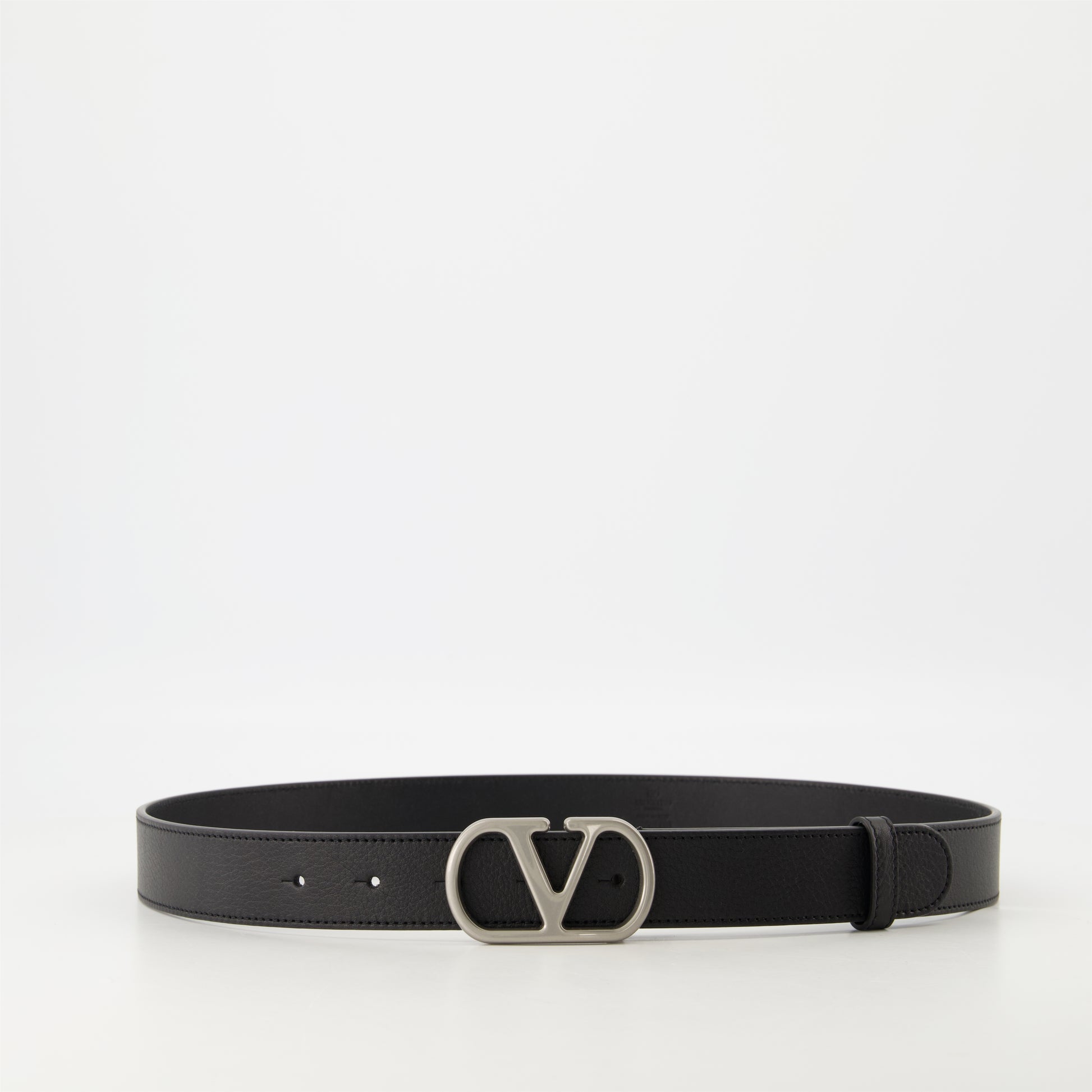 Ceinture VLogo en cuir