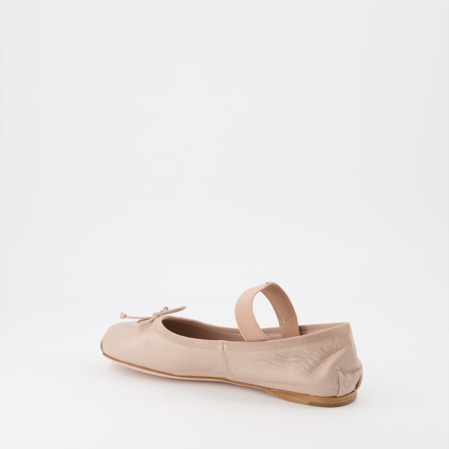 Ballerines en cuir