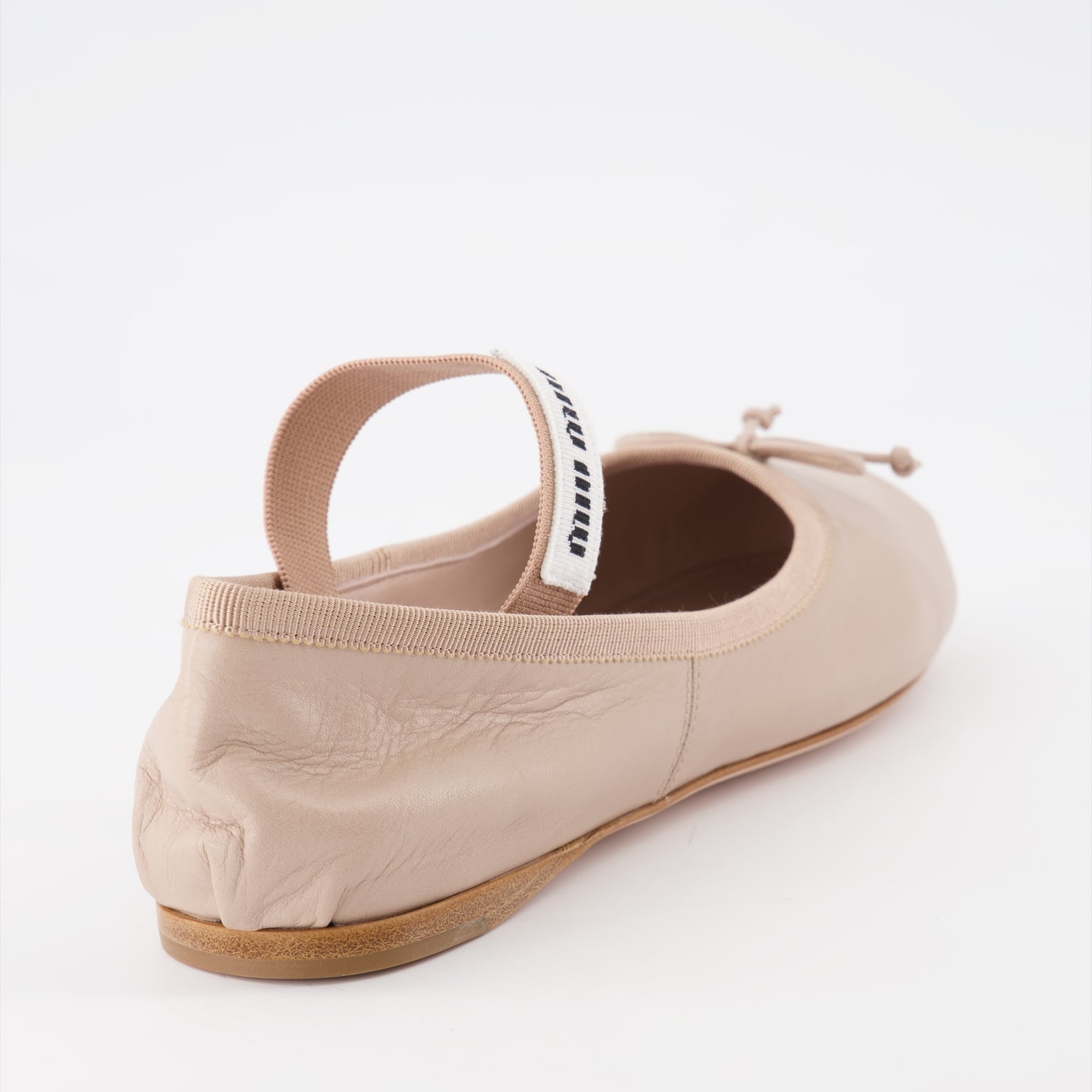 Ballerines en cuir