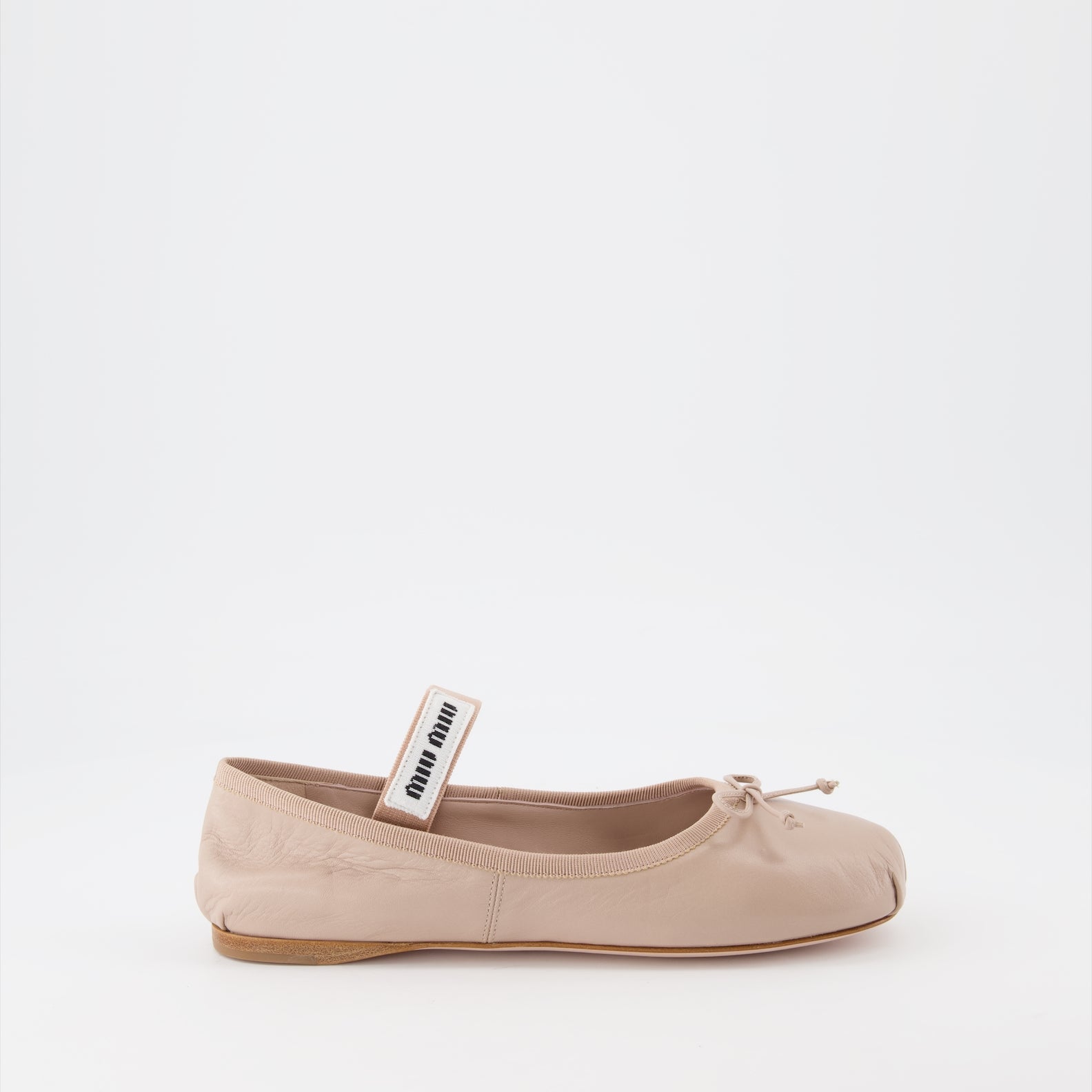 Ballerines en cuir