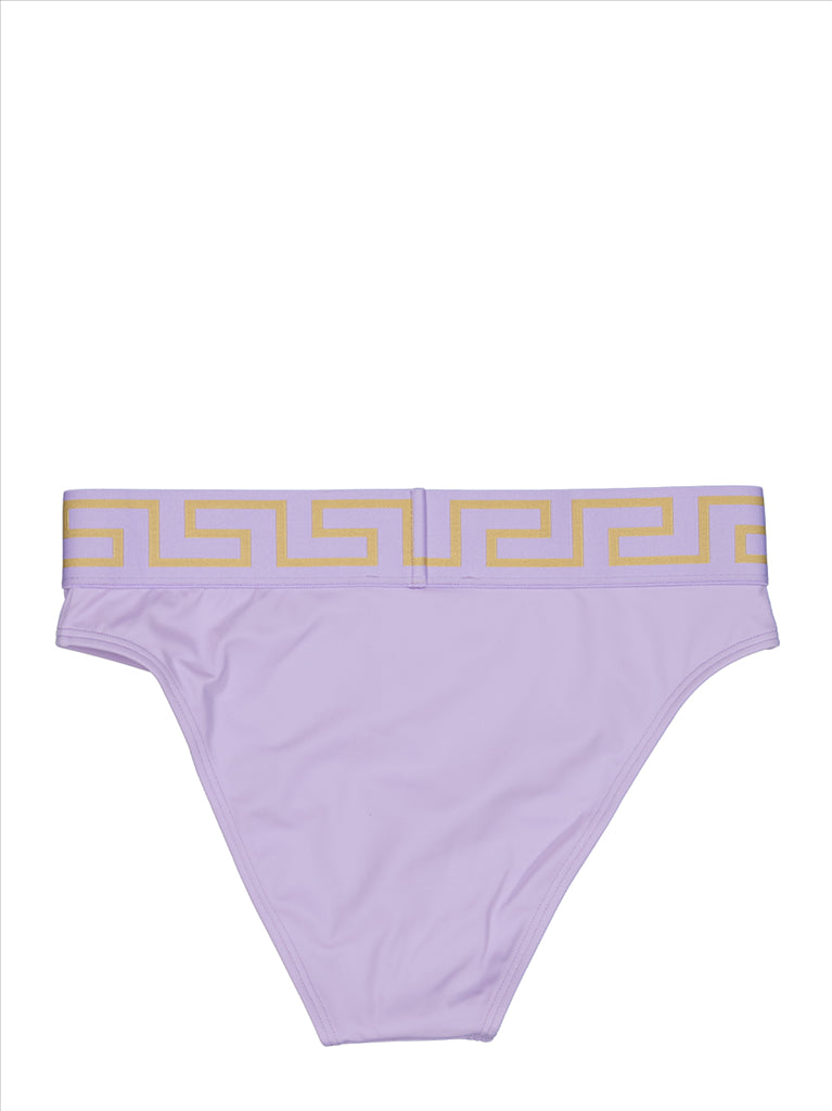 Bas de bikini Versace pour Femme Violet