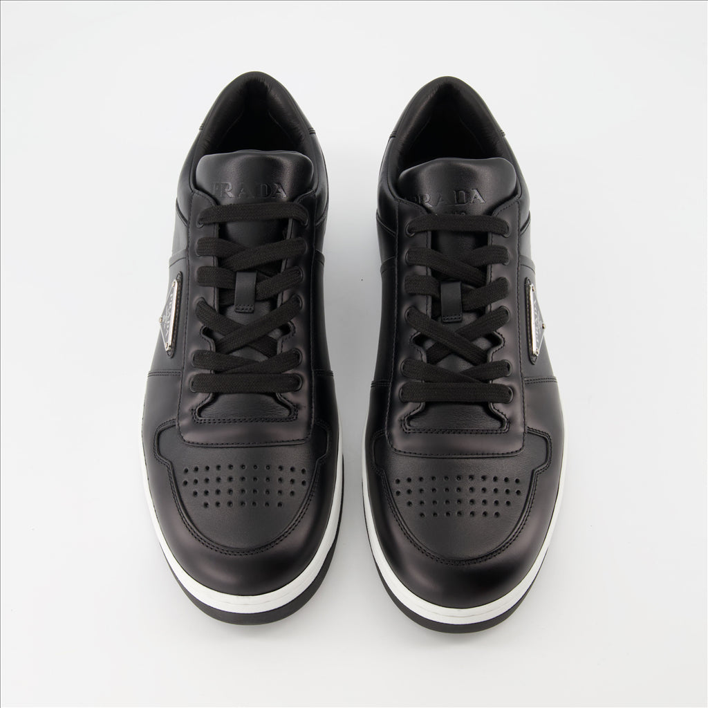 Leather sneakers