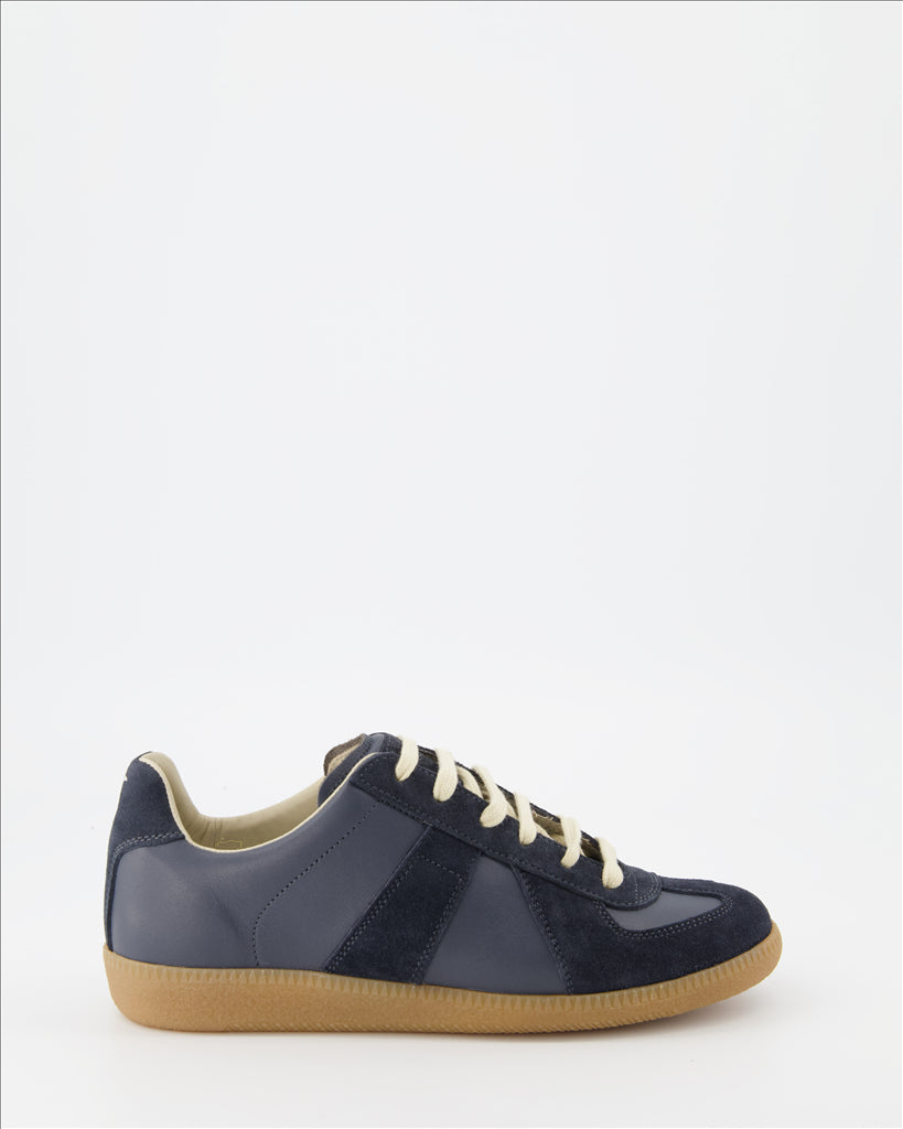 Baskets Replica Maison Margiela pour Femme Bleu