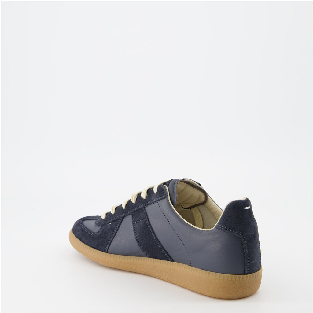 Baskets Replica Maison Margiela pour Femme Bleu