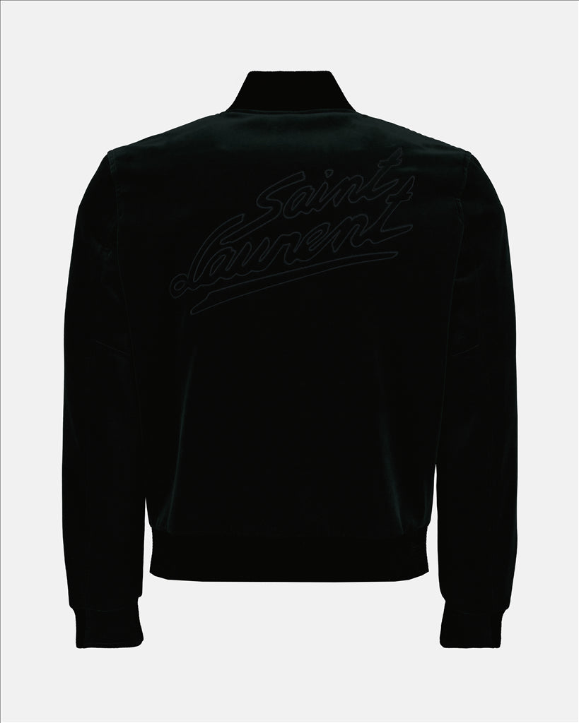 Bomber en velours Saint Laurent Homme myCompa ero