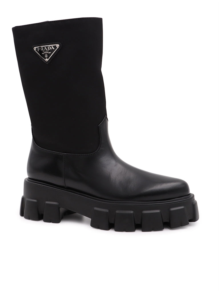 Bottes logo Prada Femme myCompa ero