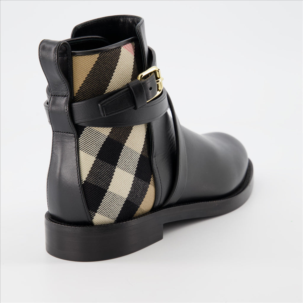 Bottines carreaux Burberry Femme myCompa ero