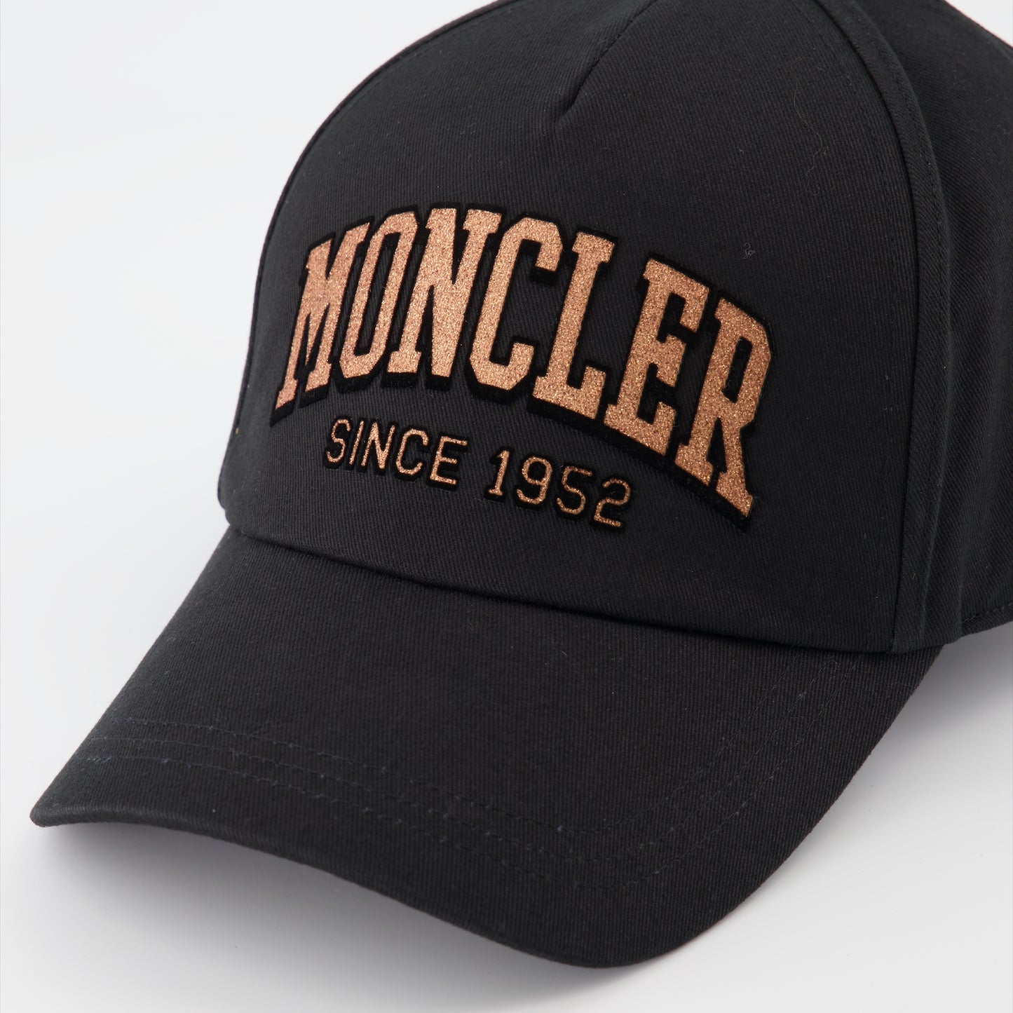 Casquette Since 1952 Moncler pour Homme Noir