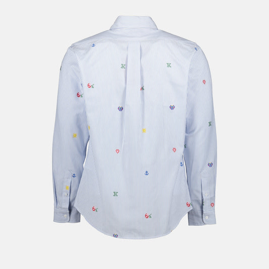 Chemise à rayures Kenzo Pixel