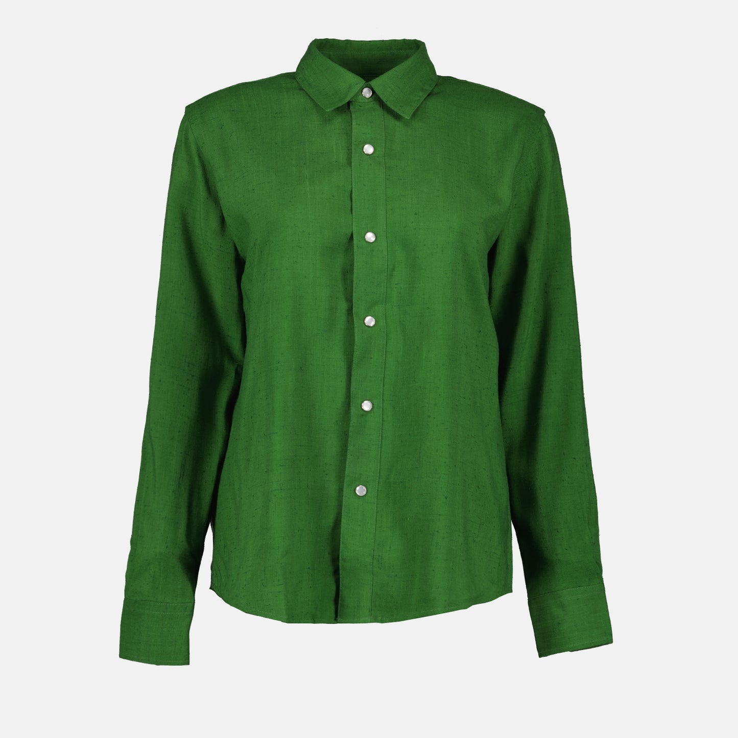 Chemise en viscose vert