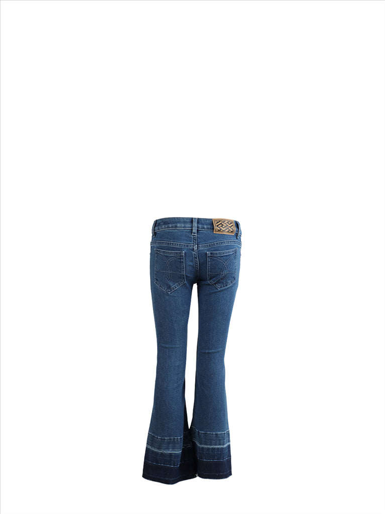 Flared cut jeans