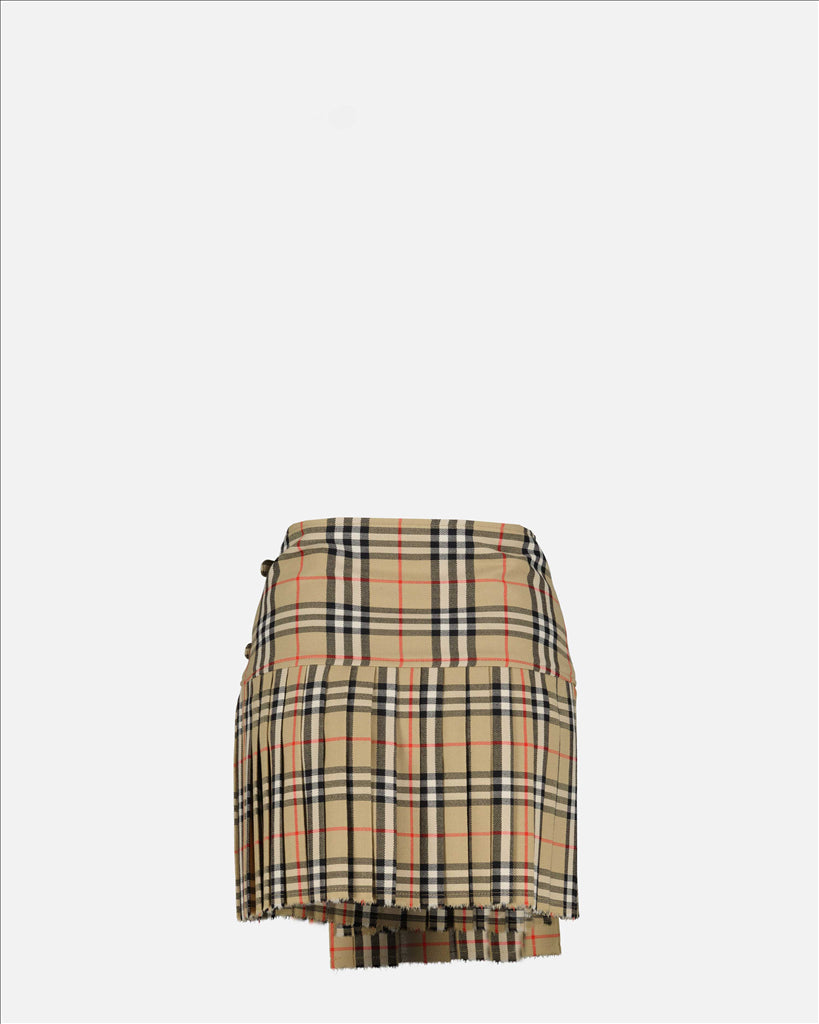 Plaid skirt