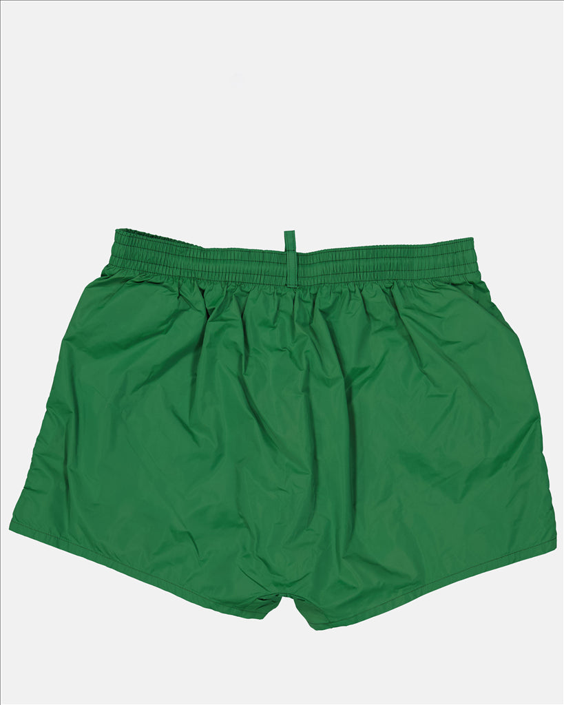 Logo swimsuit Green