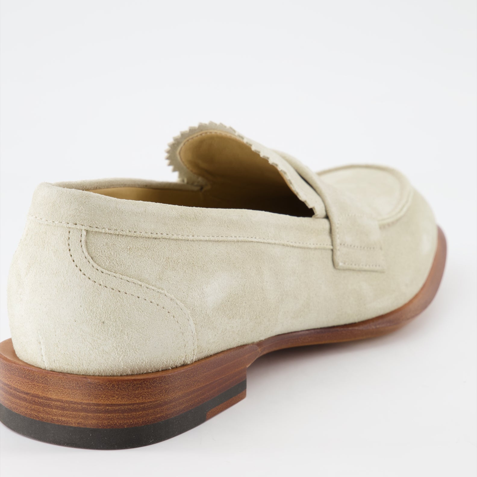 Suede moccasins