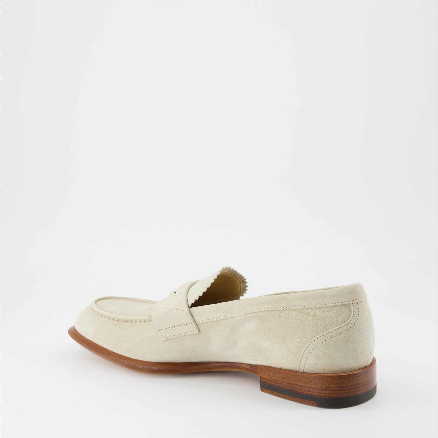 Suede moccasins