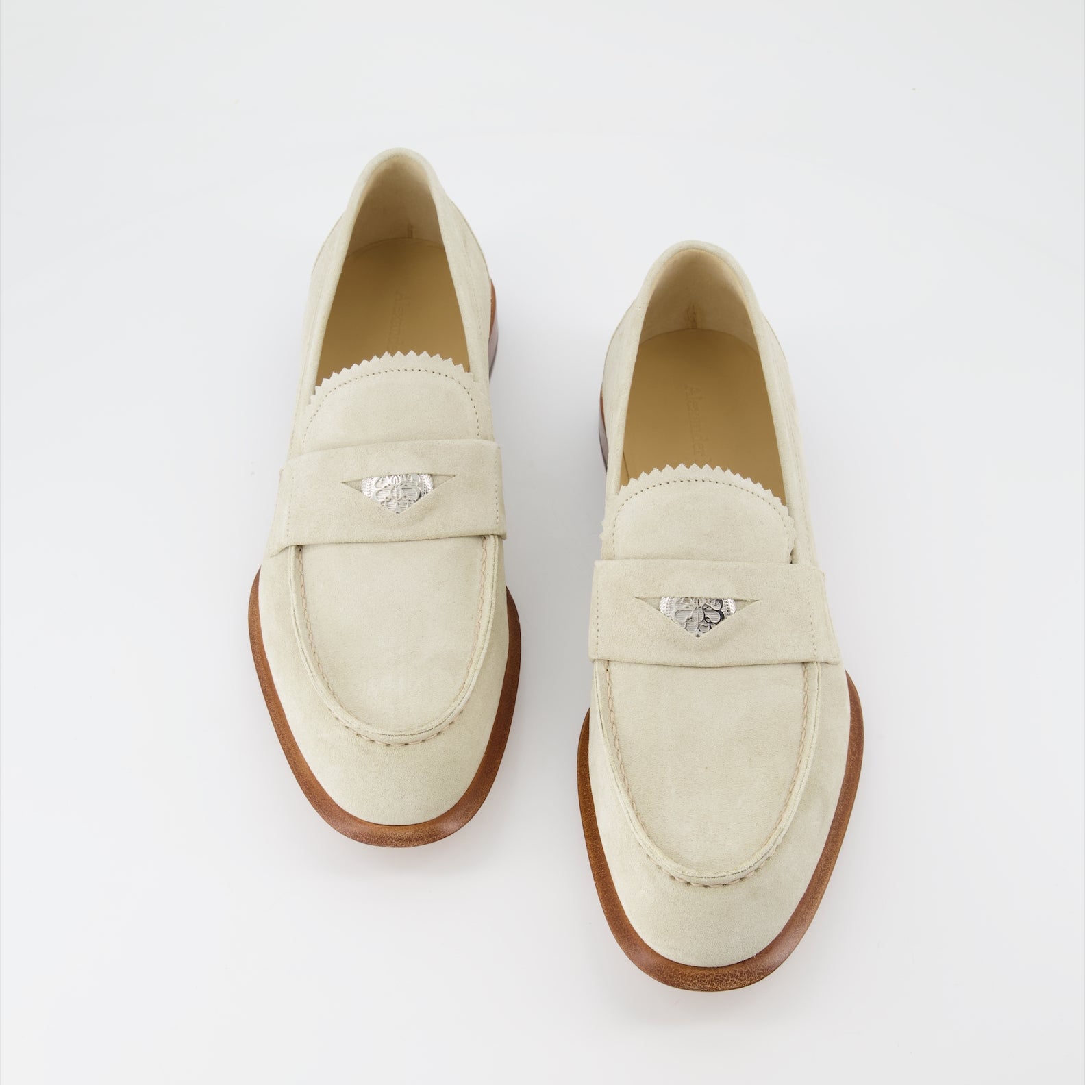 Suede moccasins