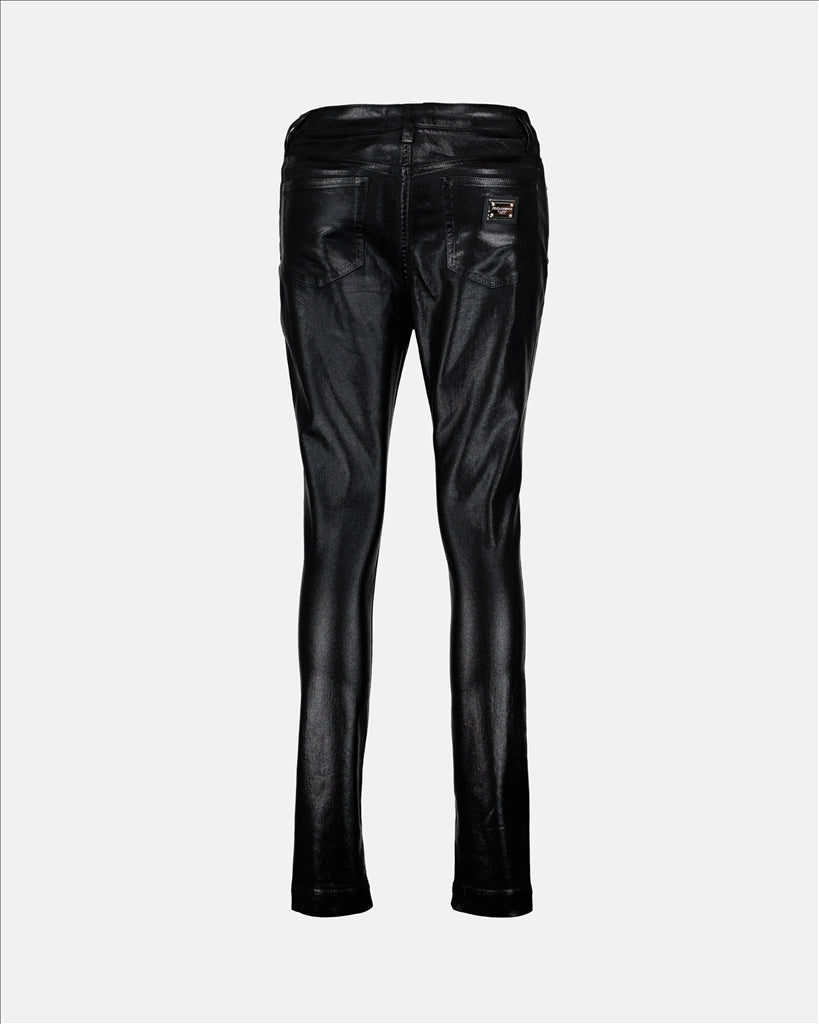 Faux leather pants