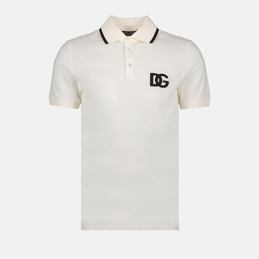 Embroidered logo polo shirt