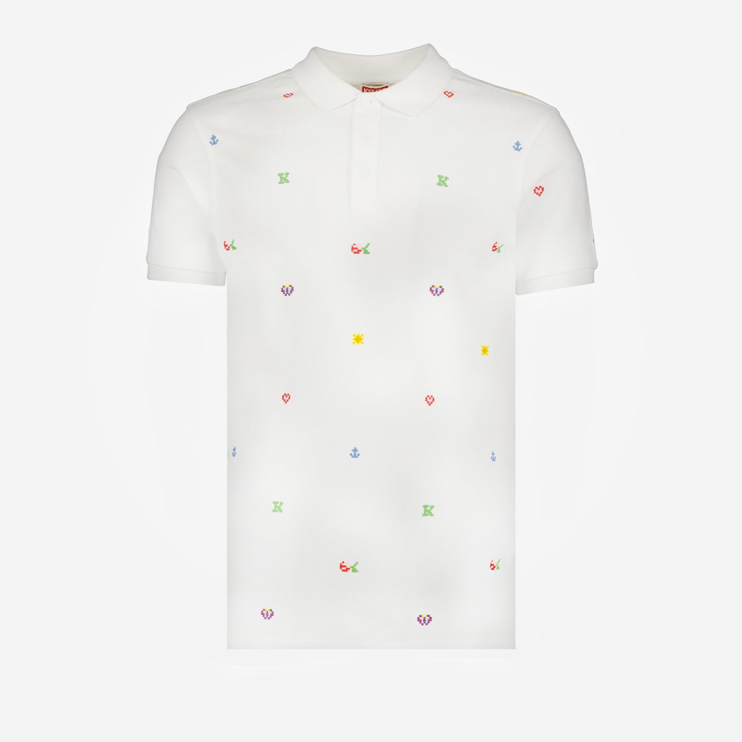 Kenzo Pixel Polo Shirt