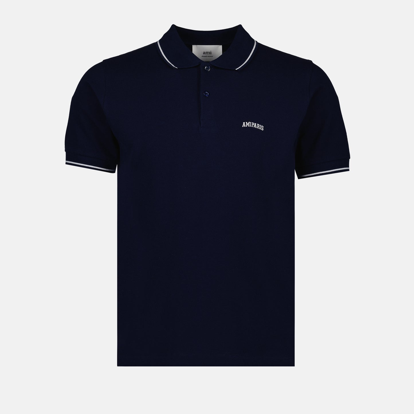 Embroidered polo <tc>Ami Paris</tc> 