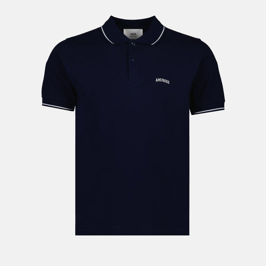 Embroidered polo <tc>Ami Paris</tc> 