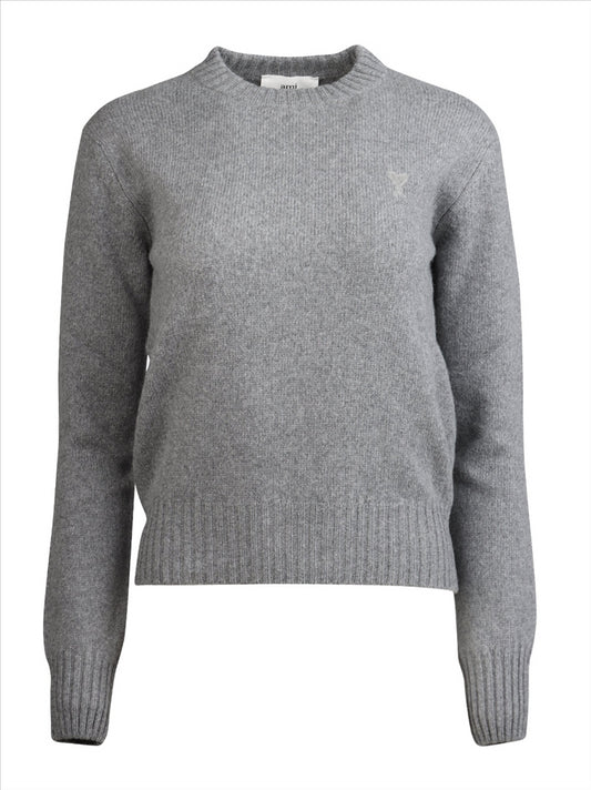 Women's Sweater <tc>Ami de Coeur</tc>  <tc>Ami Paris</tc>  Gray