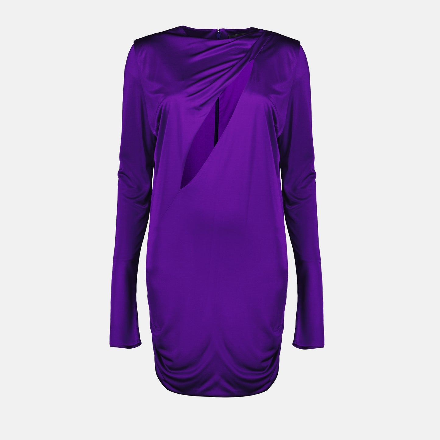 Robe en viscose violet