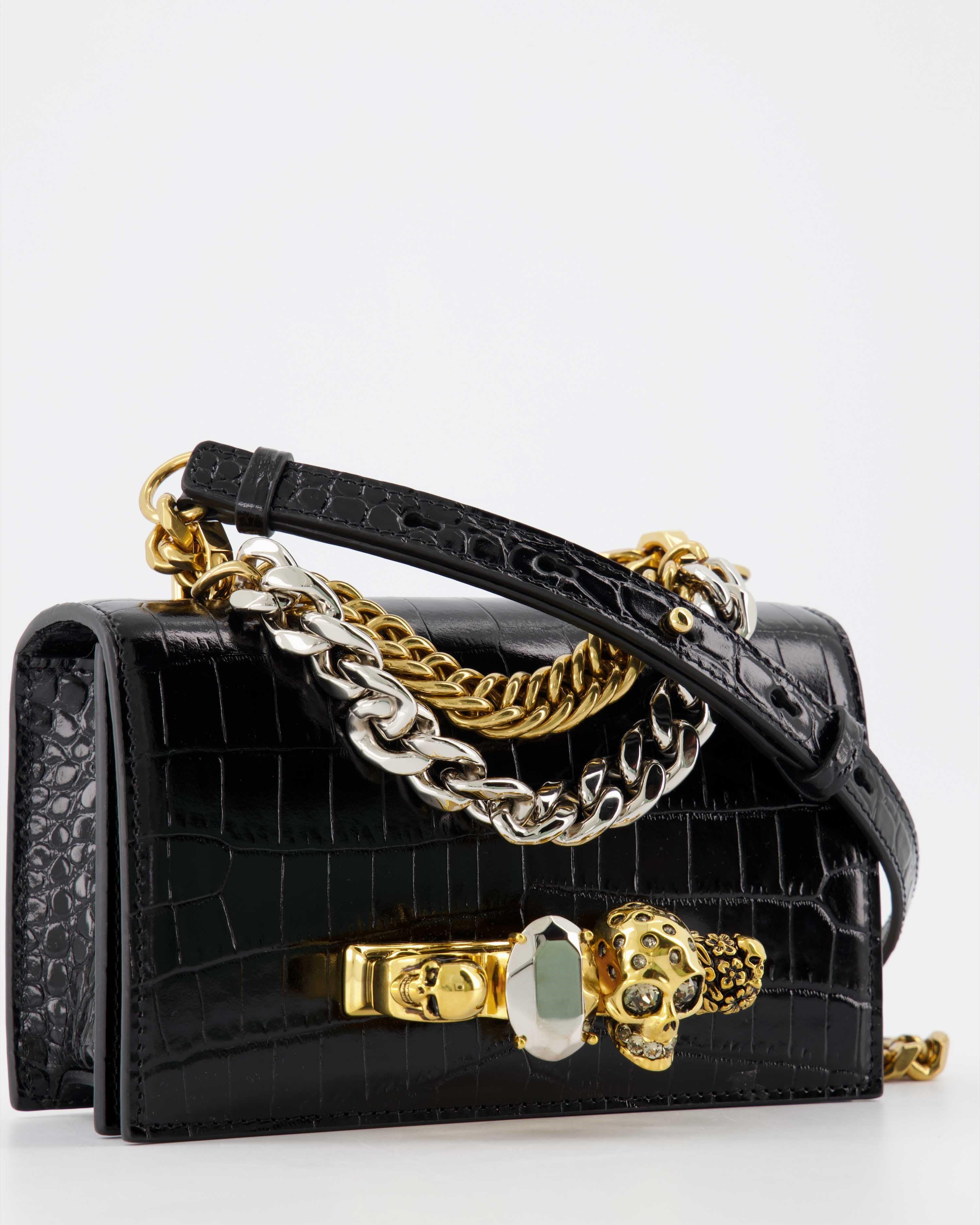 Alexander McQueen Jeweled satchel bag Women myCompanero