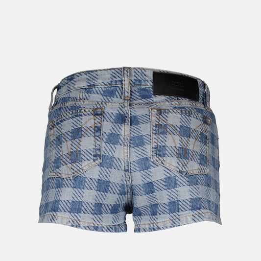 Checked shorts