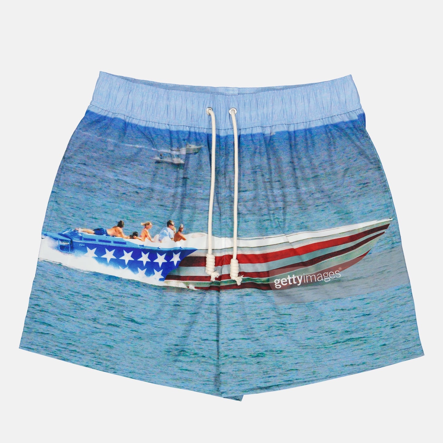 Printed swim shorts