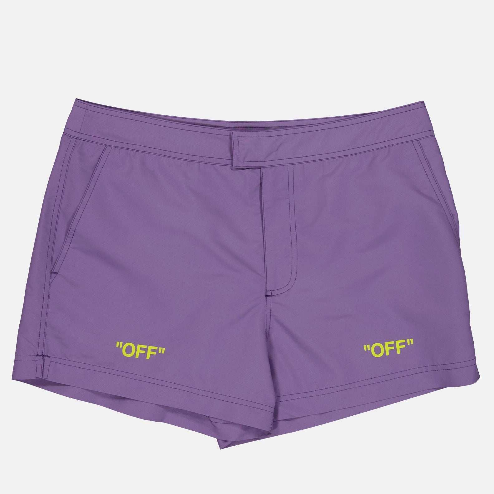 Off Quote swim shorts