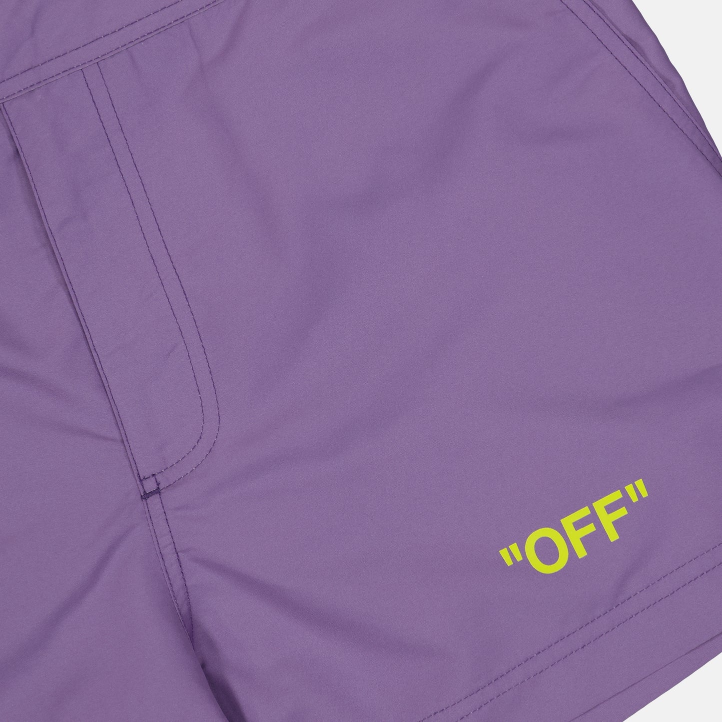 Off Quote swim shorts