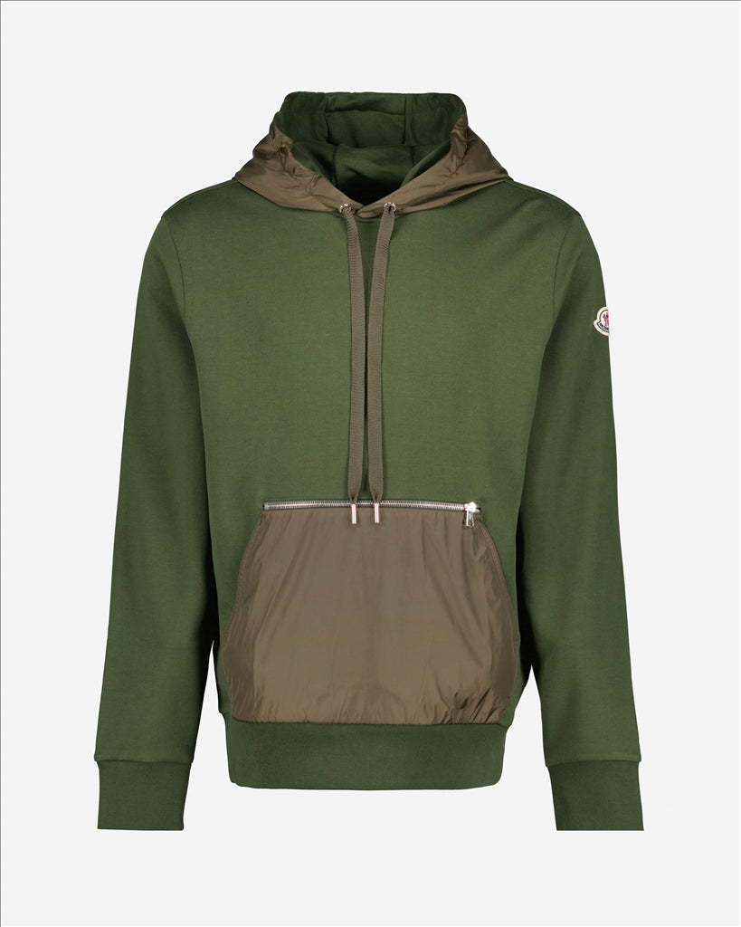 Sweatshirt bi-matière