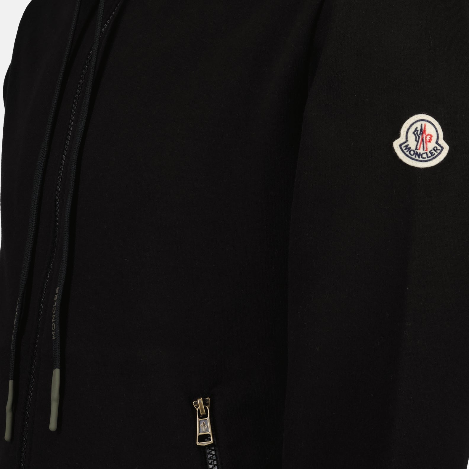 Moncler zip outlet sweatshirt