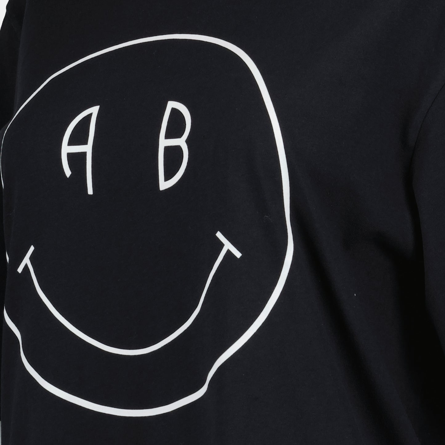 T-shirt Avi Tee Smiley Noir