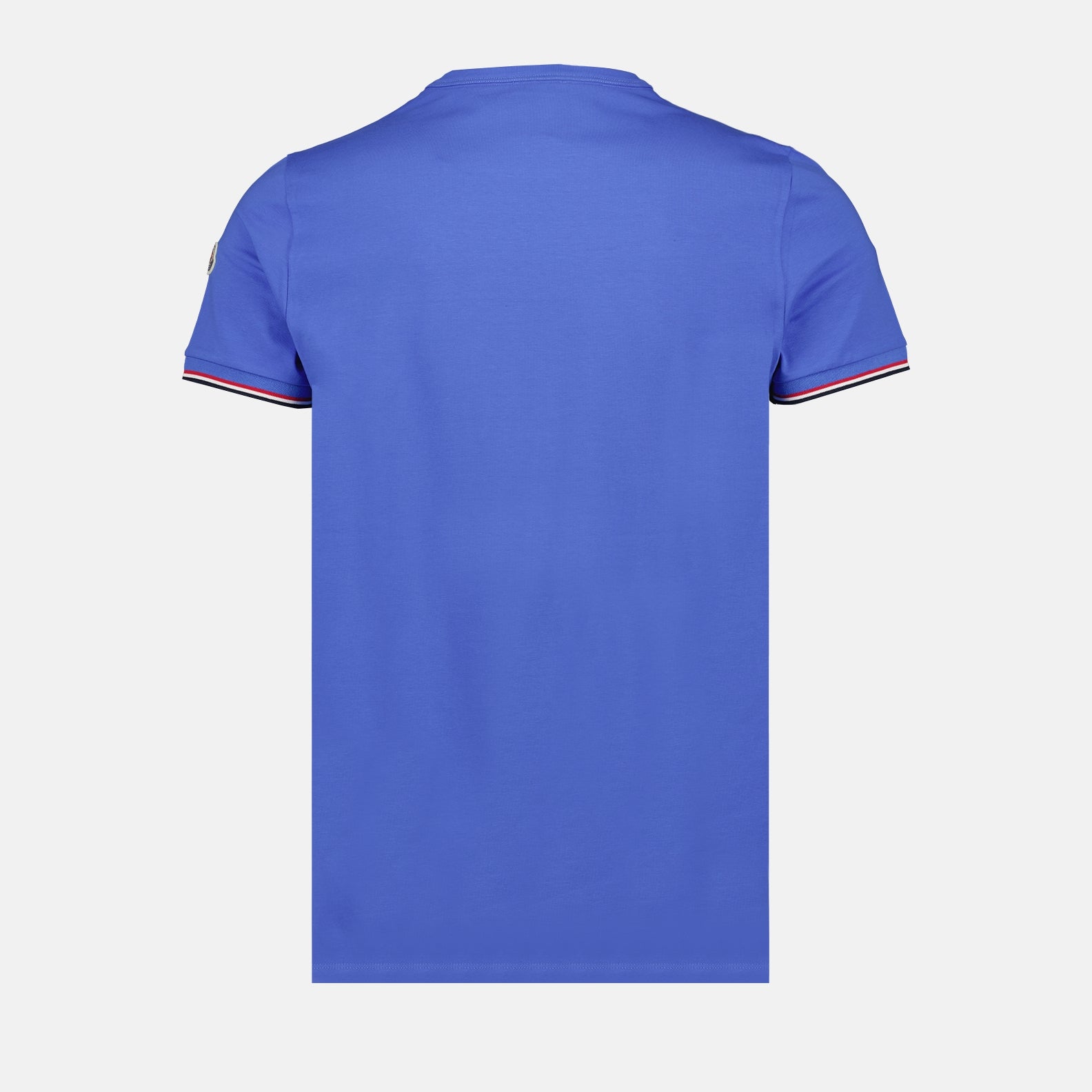 T-shirt with logo and piping