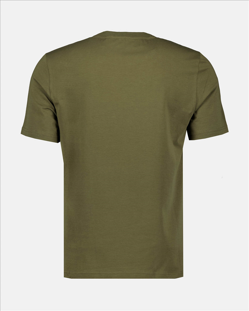 T-shirt imprimé logo Moschino pour Homme Vert