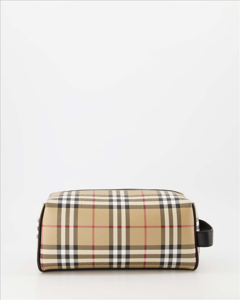 Checked toiletry bag