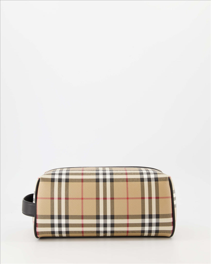 Checked toiletry bag