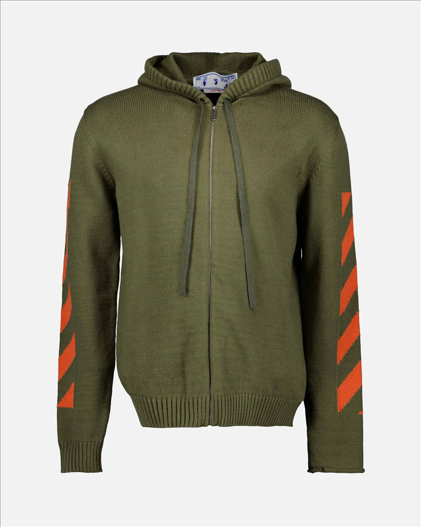 Diag Arrow Jacket Green