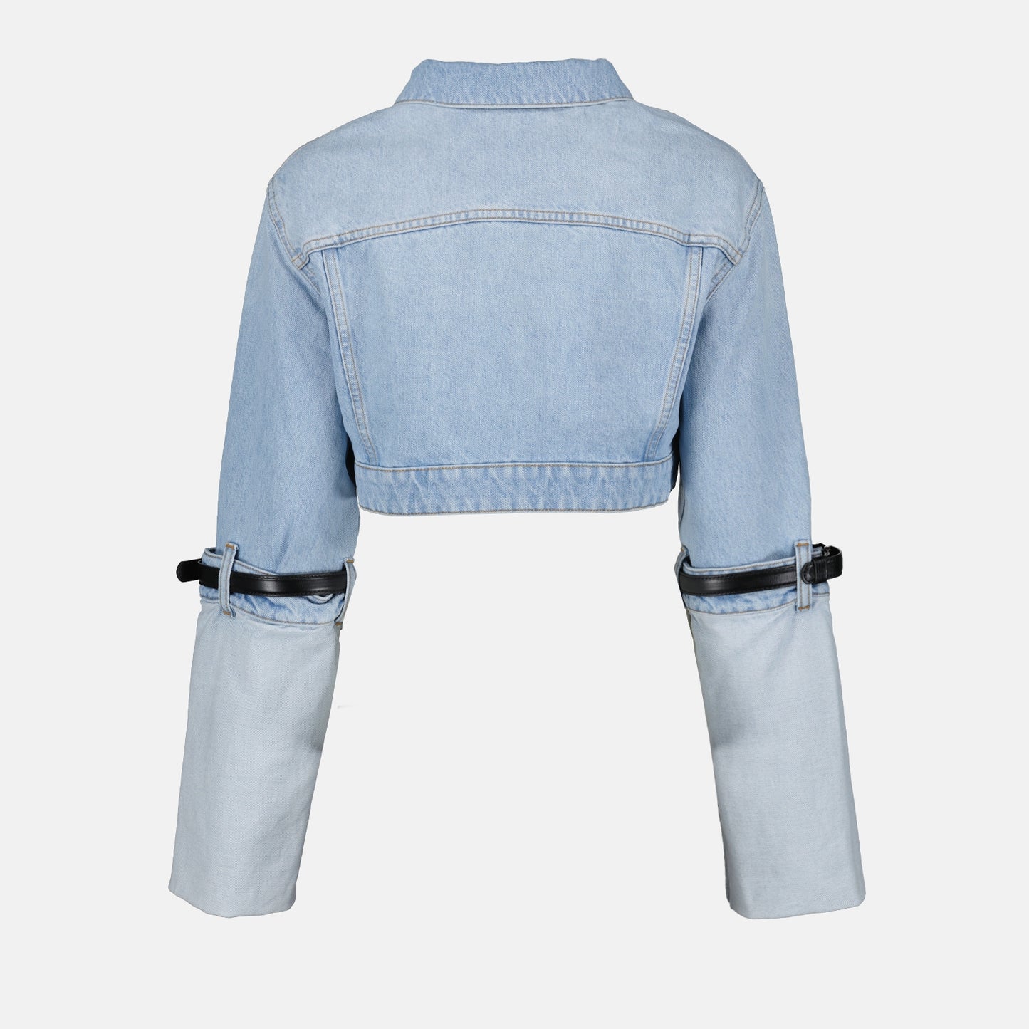 Veste en jeans crop